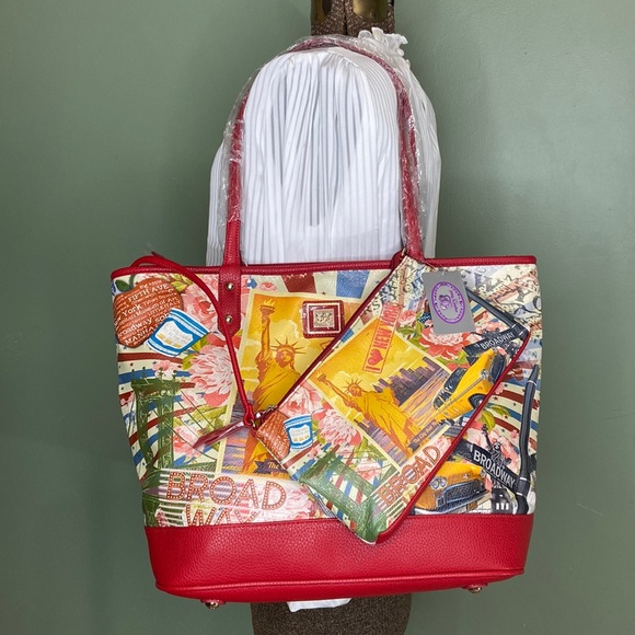 Sharif 1827 I Love New York 2 in 1 Bags - Picture 3 of 17